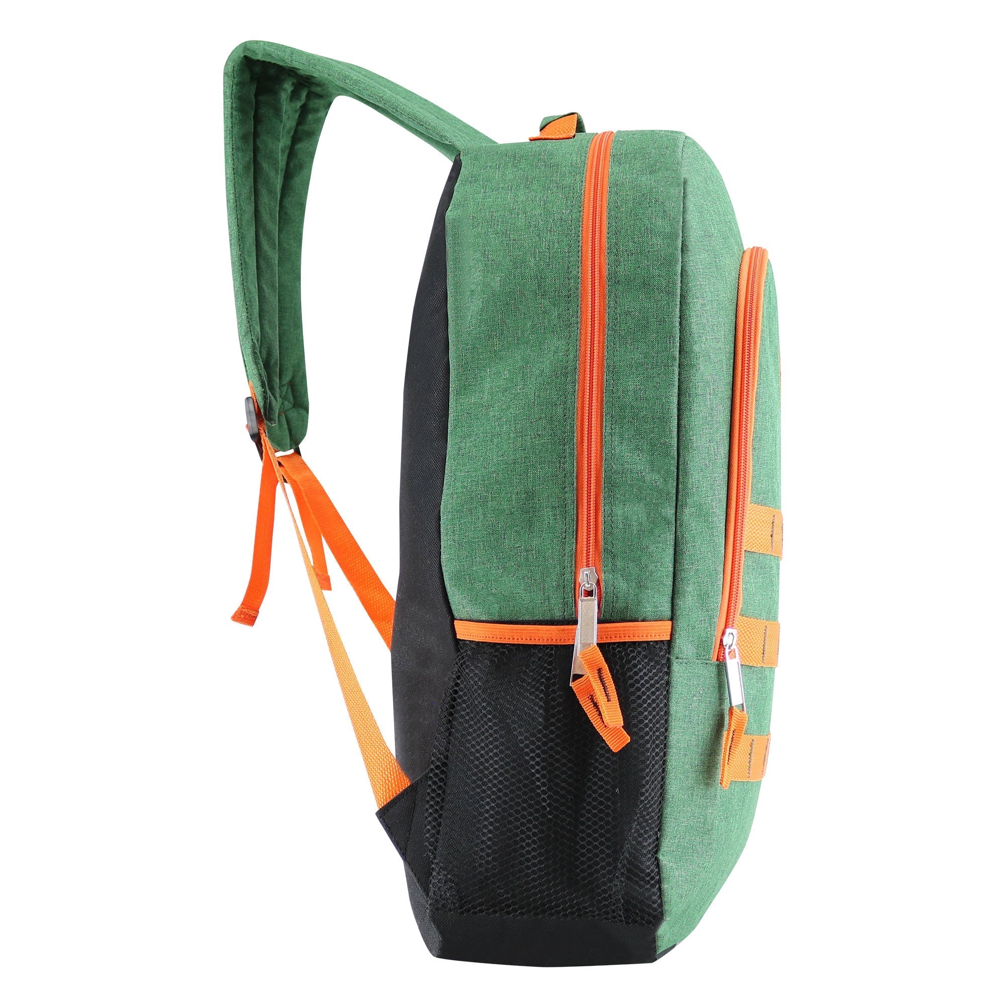 12 Deluxe Wholesale 19" Backpacks in Assorted Colors and 12 Bulk School Supply Kits of Your Choice