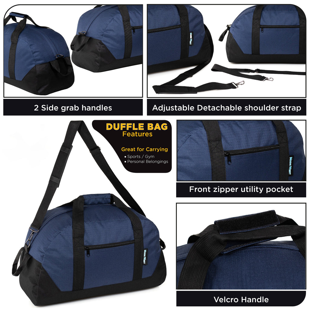 25" Wholesale Duffle Bag in Assorted Colors  - Bulk Case of 12