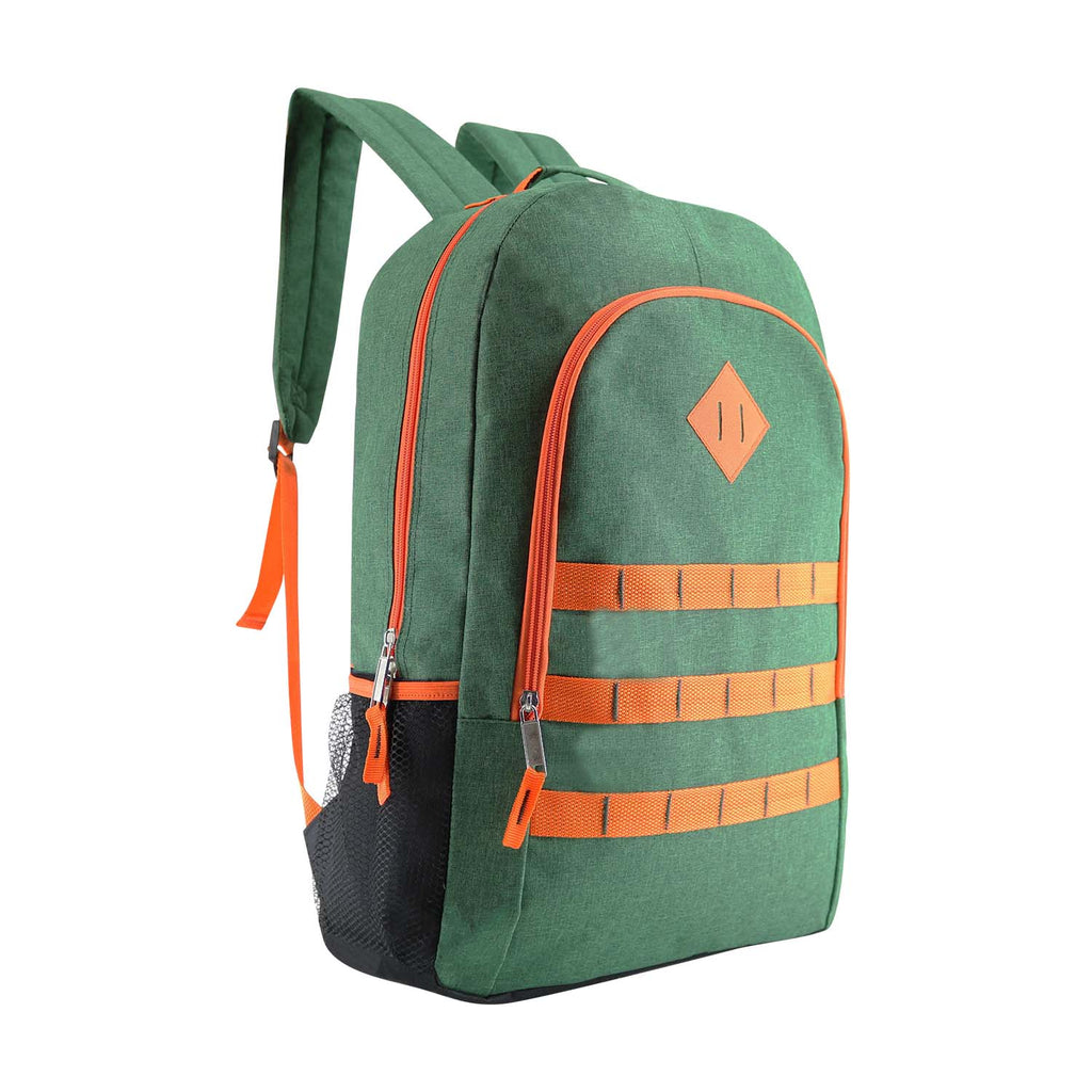 19" Premium Wholesale Backpack In 4 Colors - Bulk Case Of 24 Backpacks