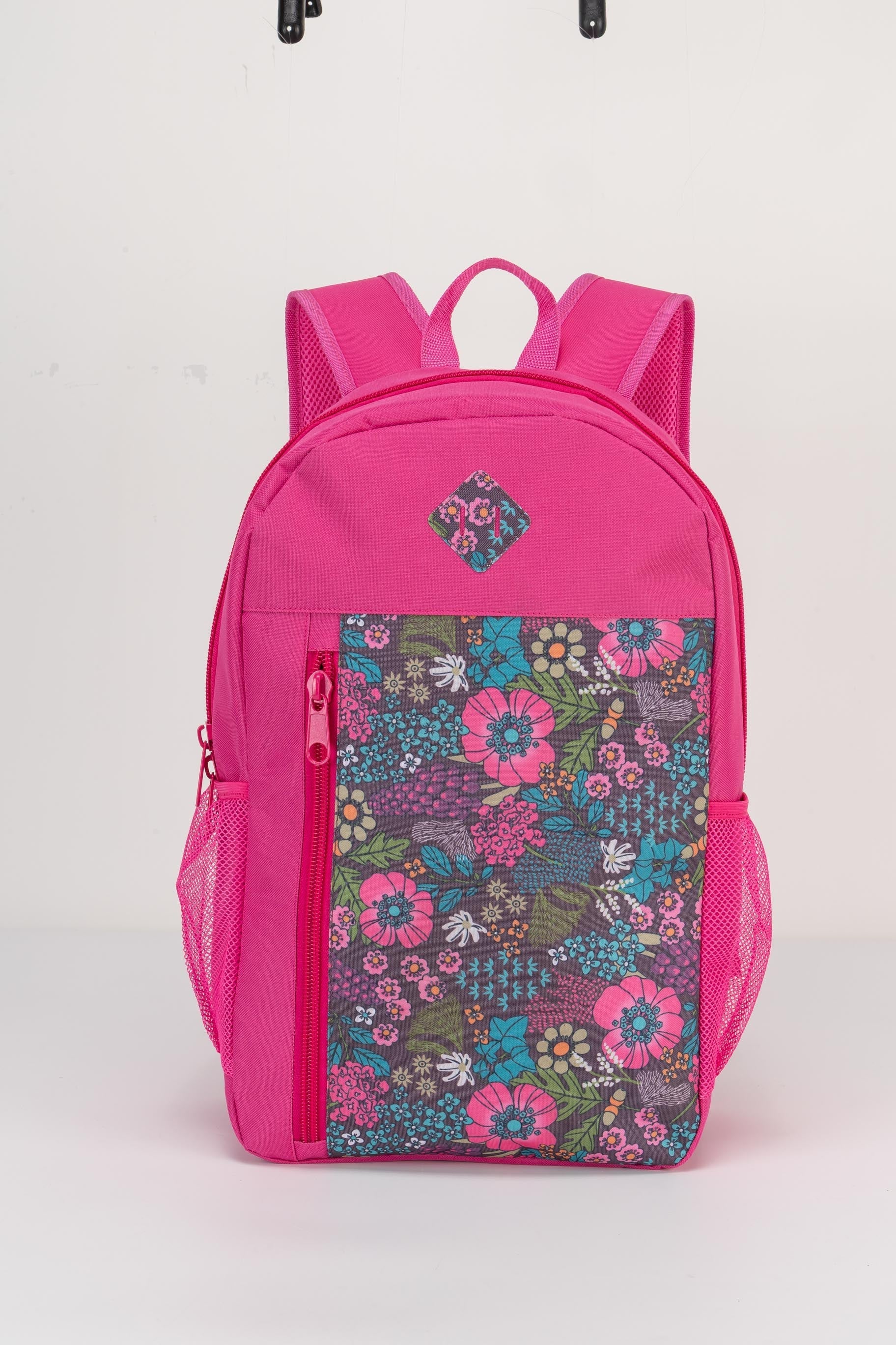 19" Wholesale Backpack in 8 Prints Padded Back - Bulk Case of 24