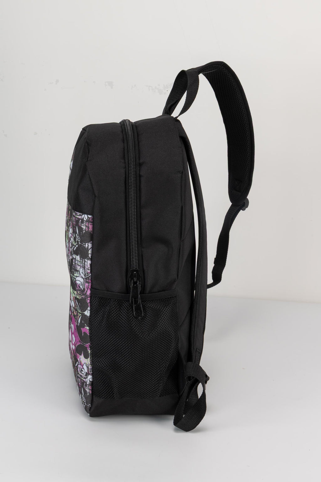 19" Wholesale Backpack in 8 Prints Padded Back - Bulk Case of 24