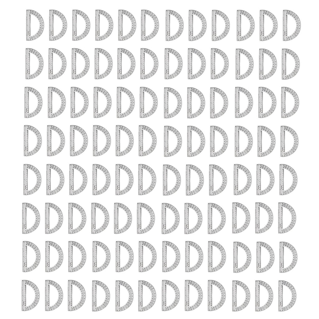 180 Degree Protractors - Bulk School Supplies Wholesale Case of 96 Protractors