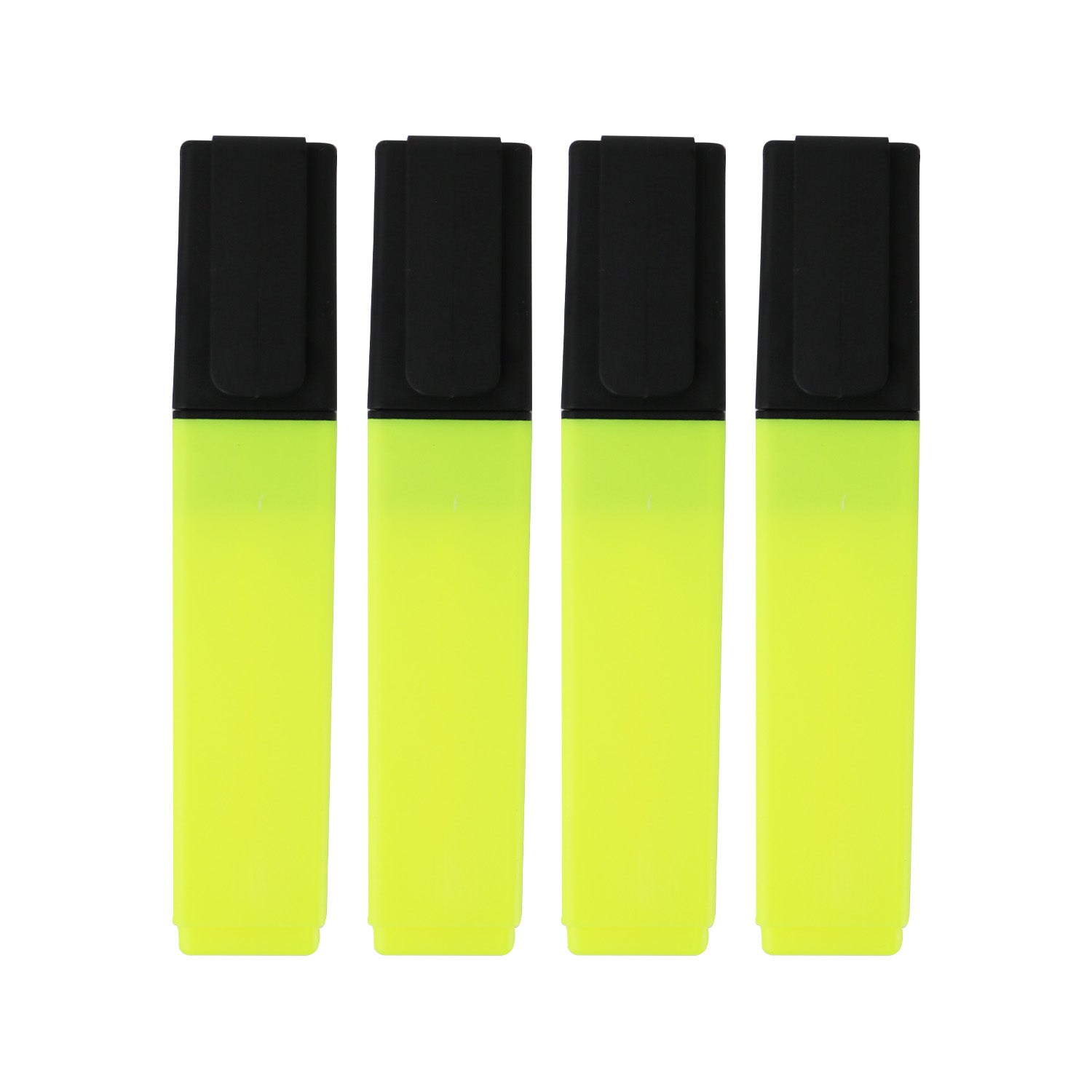 4 Pack of Yellow Highlighters - Bulk School Supplies Wholesale Case of 96 Packs of Highlighters